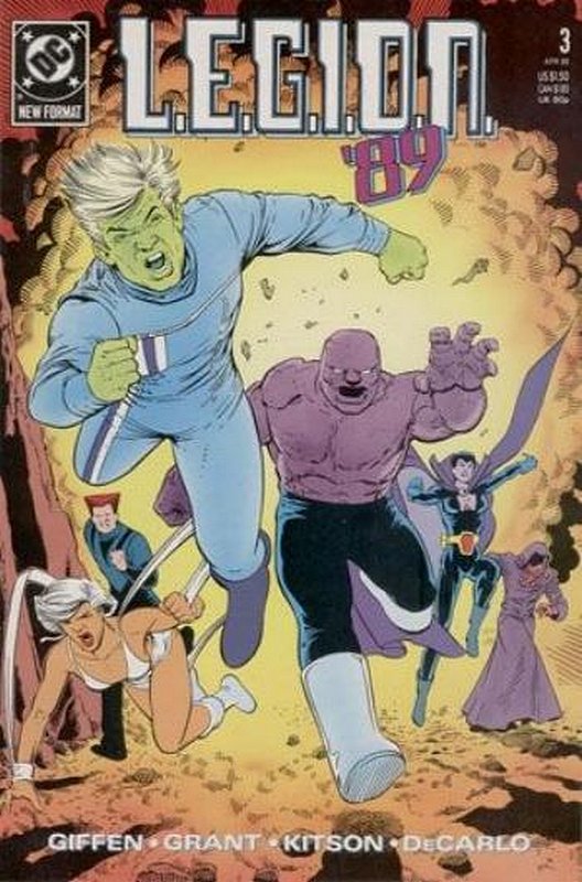 Cover of LEGION 89 (-94) #3. One of 250,000 Vintage American Comics on sale from Krypton!