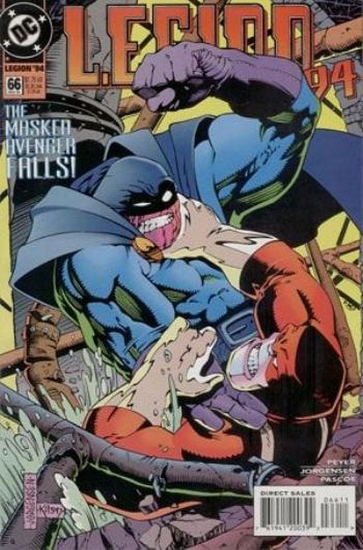 Cover of LEGION 89 (-94) #66. One of 250,000 Vintage American Comics on sale from Krypton!
