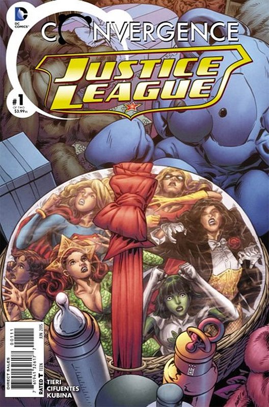 Cover of Convergence: Justice League (2015 Ltd) #1. One of 250,000 Vintage American Comics on sale from Krypton!