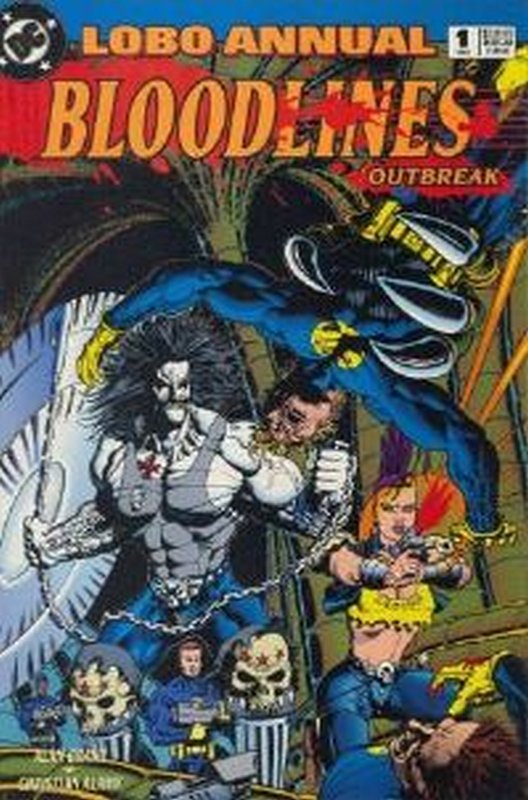 Cover of Lobo Annual (1993-1995) #1. One of 250,000 Vintage American Comics on sale from Krypton!