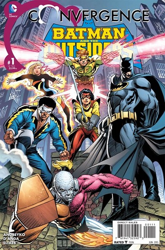 Cover of Convergence: Batman & Outsiders (2015 Ltd) #1. One of 250,000 Vintage American Comics on sale from Krypton!
