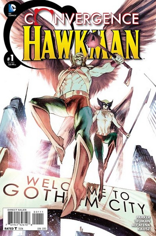 Cover of Convergence: Hawkman (2015 Ltd) #1. One of 250,000 Vintage American Comics on sale from Krypton!