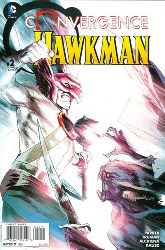 Cover of Convergence: Hawkman (2015 Ltd) #2. One of 250,000 Vintage American Comics on sale from Krypton!