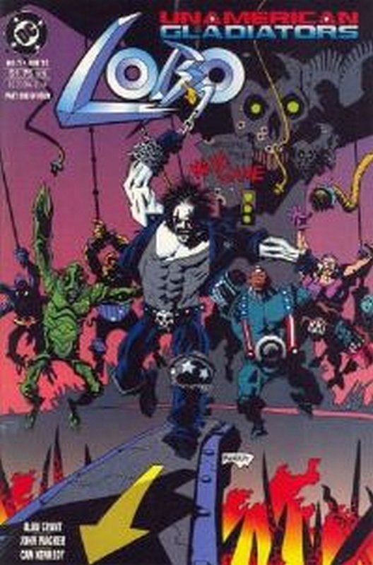 Cover of Lobo: Unamerican Gladiators (1993 Ltd) #1. One of 250,000 Vintage American Comics on sale from Krypton!