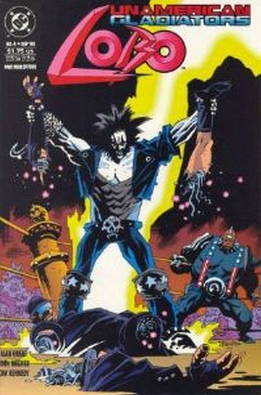 Cover of Lobo: Unamerican Gladiators (1993 Ltd) #4. One of 250,000 Vintage American Comics on sale from Krypton!