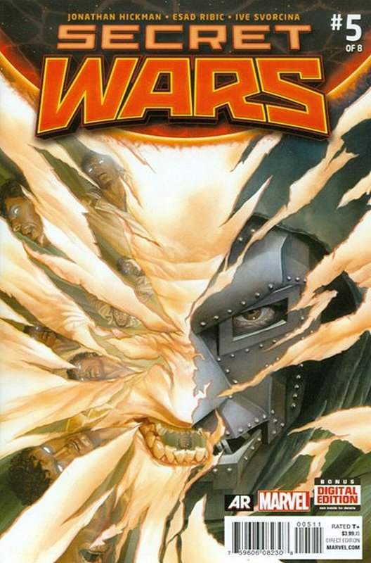 Cover of Secret Wars (2015 Ltd) #5. One of 250,000 Vintage American Comics on sale from Krypton!