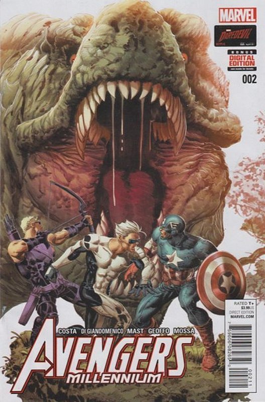 Cover of Avengers: Millennium (2015 Ltd) #2. One of 250,000 Vintage American Comics on sale from Krypton!