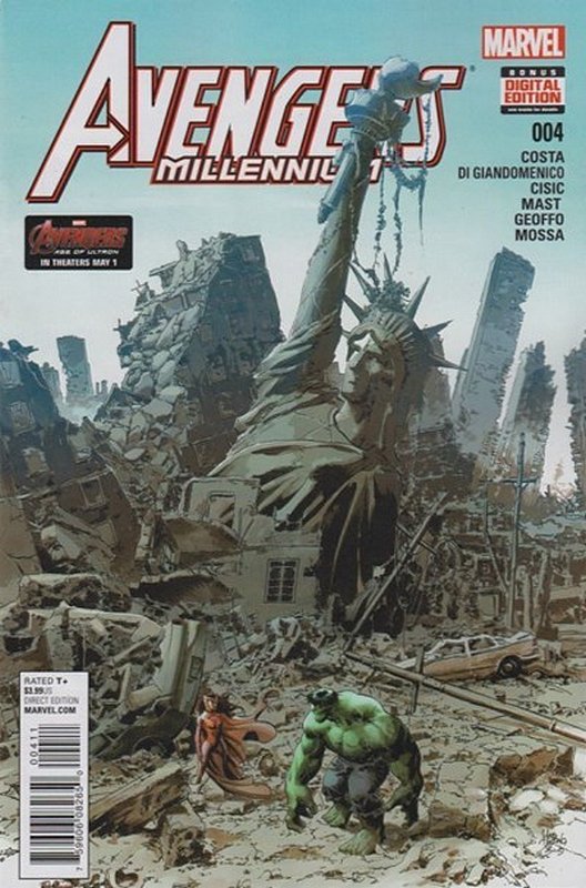 Cover of Avengers: Millennium (2015 Ltd) #4. One of 250,000 Vintage American Comics on sale from Krypton!