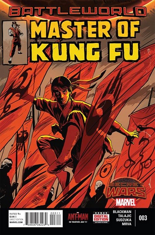Cover of Master of Kung Fu (2015 Ltd) #3. One of 250,000 Vintage American Comics on sale from Krypton!