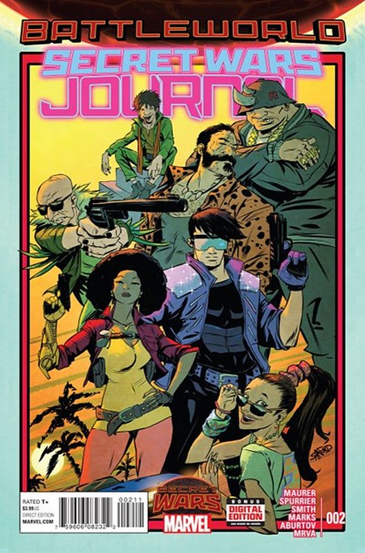 Cover of Secret Wars: Journal (2015 Ltd) #2. One of 250,000 Vintage American Comics on sale from Krypton!