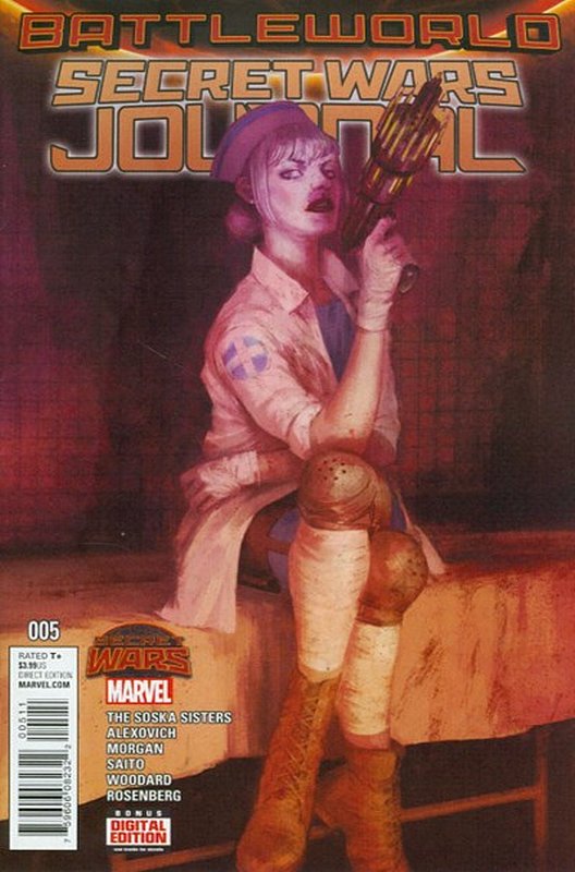 Cover of Secret Wars: Journal (2015 Ltd) #5. One of 250,000 Vintage American Comics on sale from Krypton!