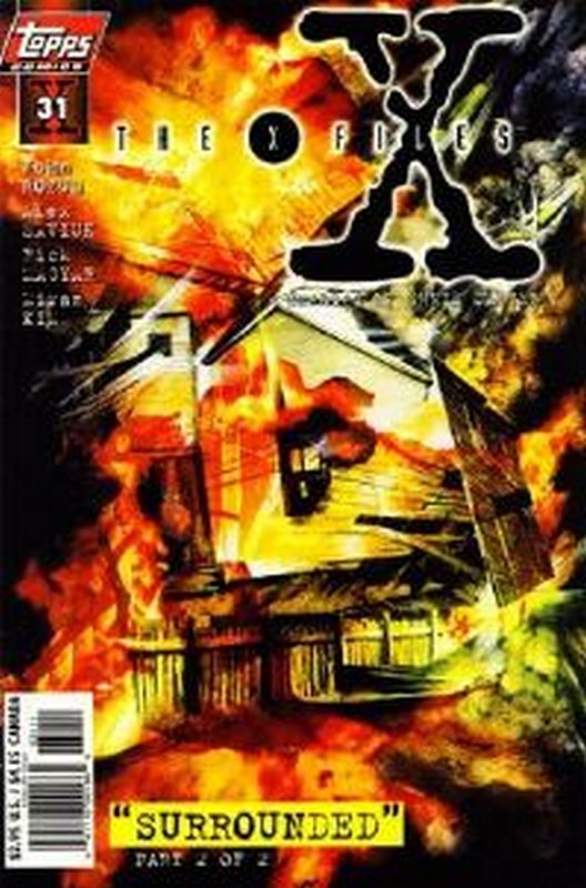 Cover of X-Files #31. One of 250,000 Vintage American Comics on sale from Krypton!