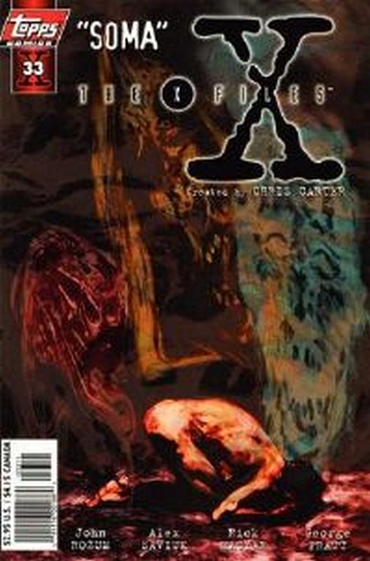 Cover of X-Files #33. One of 250,000 Vintage American Comics on sale from Krypton!