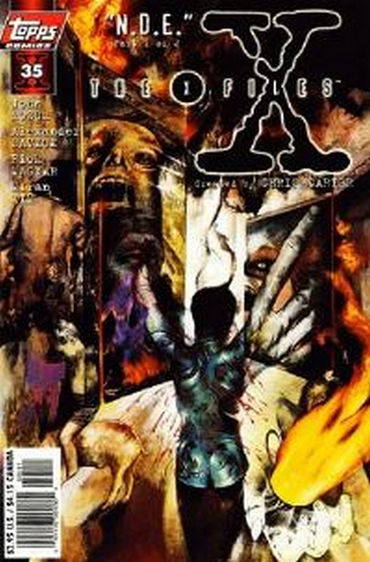 Cover of X-Files #35. One of 250,000 Vintage American Comics on sale from Krypton!