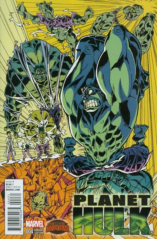 Cover of Planet Hulk (2015 Ltd) #4. One of 250,000 Vintage American Comics on sale from Krypton!