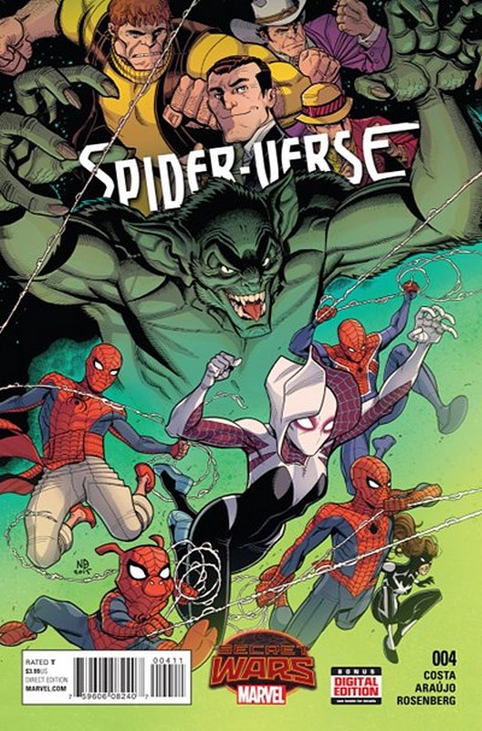 Cover of Spider-Verse (Vol 1) #4. One of 250,000 Vintage American Comics on sale from Krypton!
