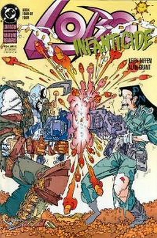 Cover of Lobo: Infanticide (1992 Ltd) #4. One of 250,000 Vintage American Comics on sale from Krypton!
