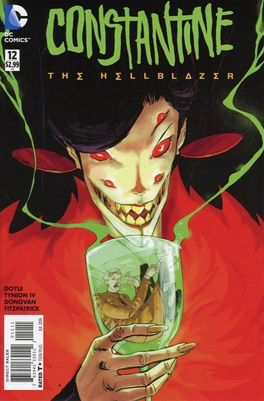 Cover of Constantine: The Hellblazer (Vol 1) #12. One of 250,000 Vintage American Comics on sale from Krypton!