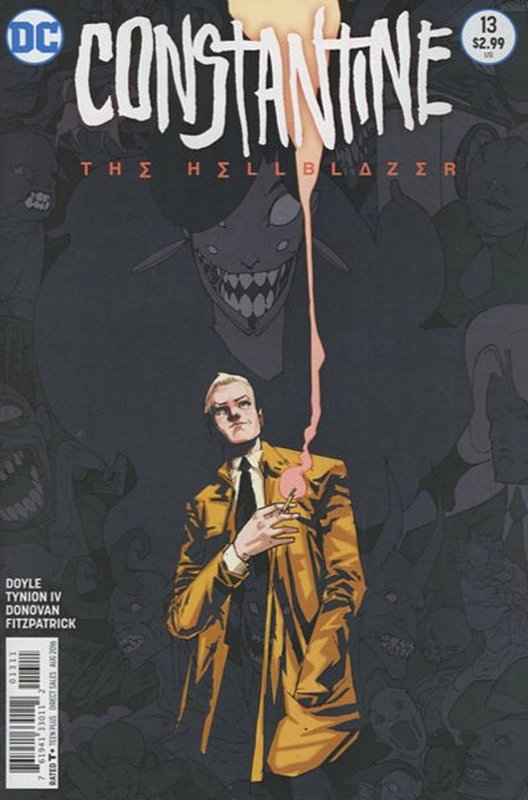 Cover of Constantine: The Hellblazer (Vol 1) #13. One of 250,000 Vintage American Comics on sale from Krypton!