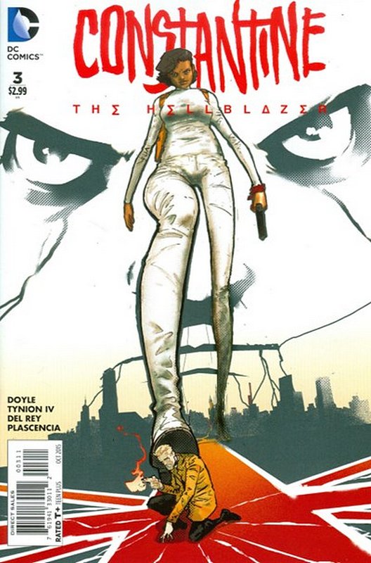 Cover of Constantine: The Hellblazer (Vol 1) #3. One of 250,000 Vintage American Comics on sale from Krypton!