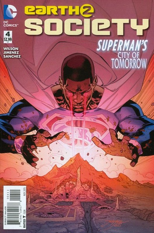Cover of Earth Two: Society (Vol 1) #4. One of 250,000 Vintage American Comics on sale from Krypton!