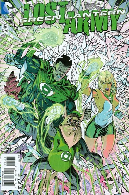 Cover of Green Lantern: Lost Army (2015 Ltd) #5. One of 250,000 Vintage American Comics on sale from Krypton!