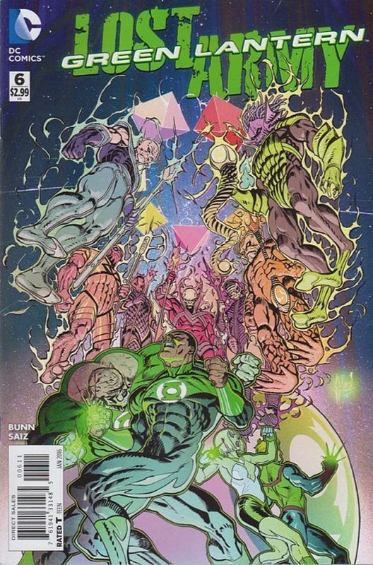 Cover of Green Lantern: Lost Army (2015 Ltd) #6. One of 250,000 Vintage American Comics on sale from Krypton!