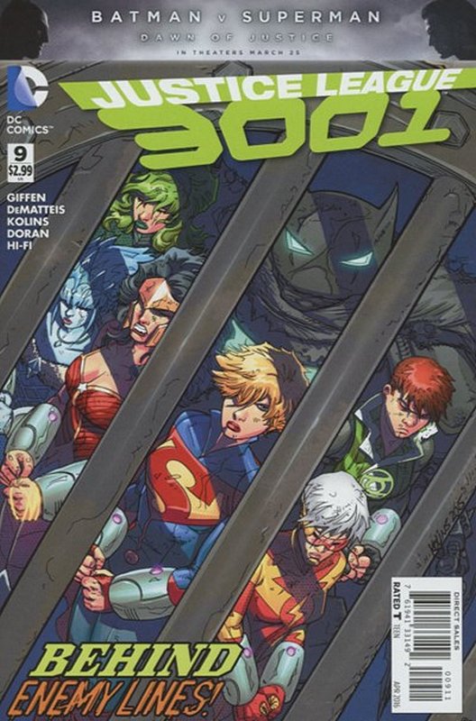 Cover of Justice League 3001 (Vol 1) #9. One of 250,000 Vintage American Comics on sale from Krypton!