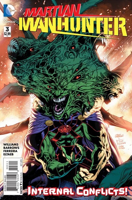 Cover of Martian Manhunter (Vol 2) #3. One of 250,000 Vintage American Comics on sale from Krypton!