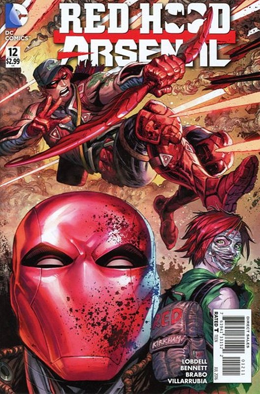 Cover of Red Hood: Arsenal (Vol 1) #12. One of 250,000 Vintage American Comics on sale from Krypton!