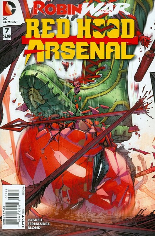 Cover of Red Hood: Arsenal (Vol 1) #7. One of 250,000 Vintage American Comics on sale from Krypton!