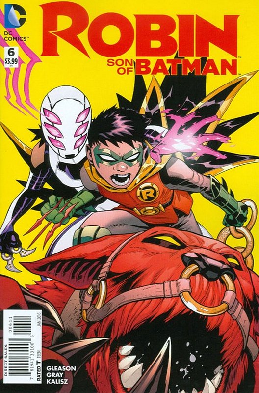 Cover of Robin: Son of Batman (Vol 1) #6. One of 250,000 Vintage American Comics on sale from Krypton!