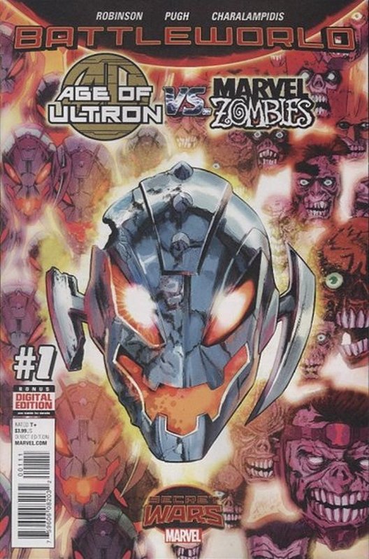 Cover of Age of Ultron vs Marvel Zombies (2015 Ltd) #1. One of 250,000 Vintage American Comics on sale from Krypton!