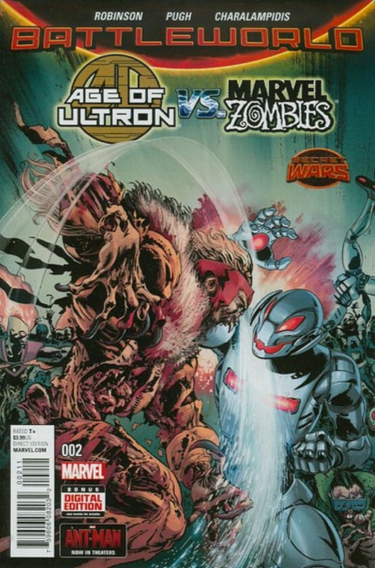 Cover of Age of Ultron vs Marvel Zombies (2015 Ltd) #2. One of 250,000 Vintage American Comics on sale from Krypton!