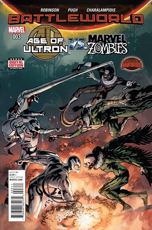 Cover of Age of Ultron vs Marvel Zombies (2015 Ltd) #3. One of 250,000 Vintage American Comics on sale from Krypton!