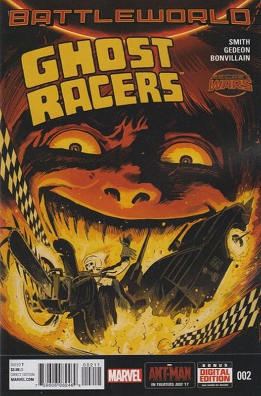 Cover of Ghost Racers (Vol 1) #2. One of 250,000 Vintage American Comics on sale from Krypton!
