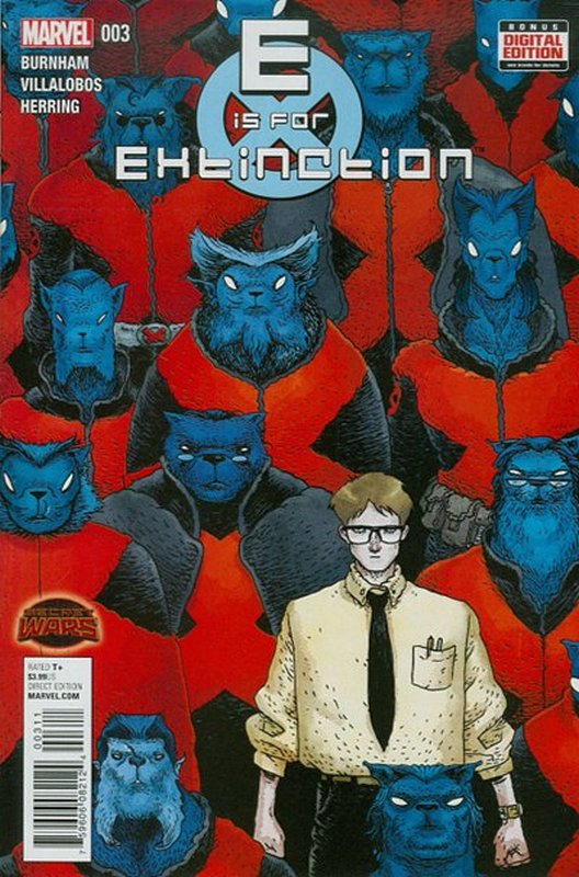 Cover of E is for Extinction (Vol 1) #3. One of 250,000 Vintage American Comics on sale from Krypton!