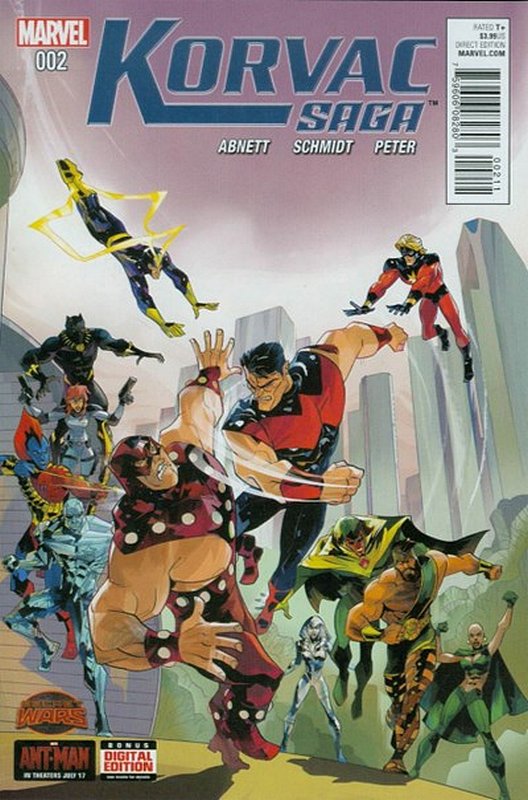 Cover of Korvac Saga (2015 Ltd) #2. One of 250,000 Vintage American Comics on sale from Krypton!