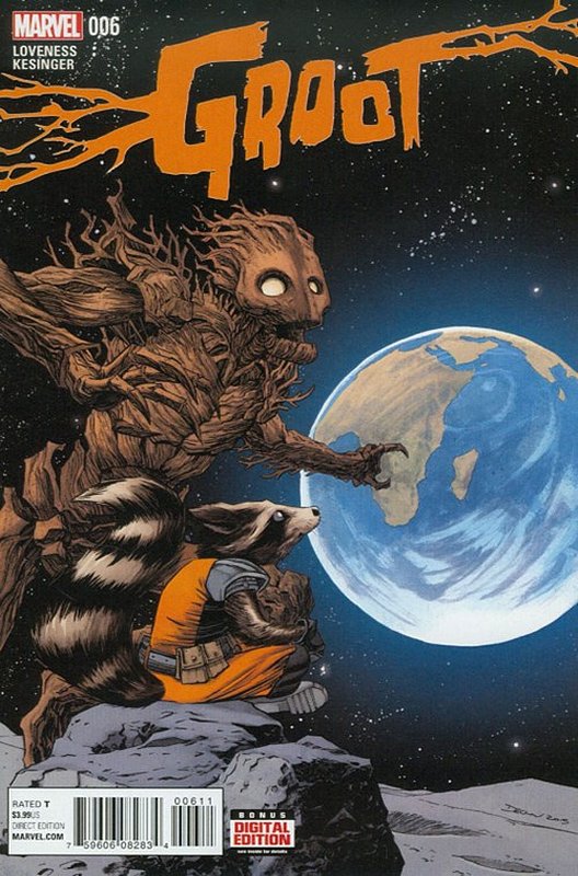 Cover of Groot (Vol 1) #6. One of 250,000 Vintage American Comics on sale from Krypton!