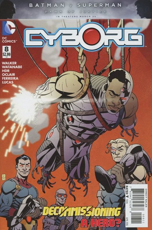 Cover of Cyborg (Vol 1) #8. One of 250,000 Vintage American Comics on sale from Krypton!