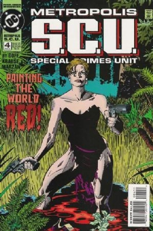 Cover of Metropolis S.C.U. (1994 Ltd) #4. One of 250,000 Vintage American Comics on sale from Krypton!