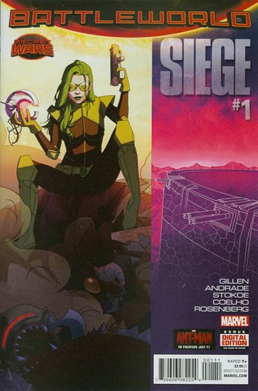 Cover of Siege (2015 Ltd) #1. One of 250,000 Vintage American Comics on sale from Krypton!