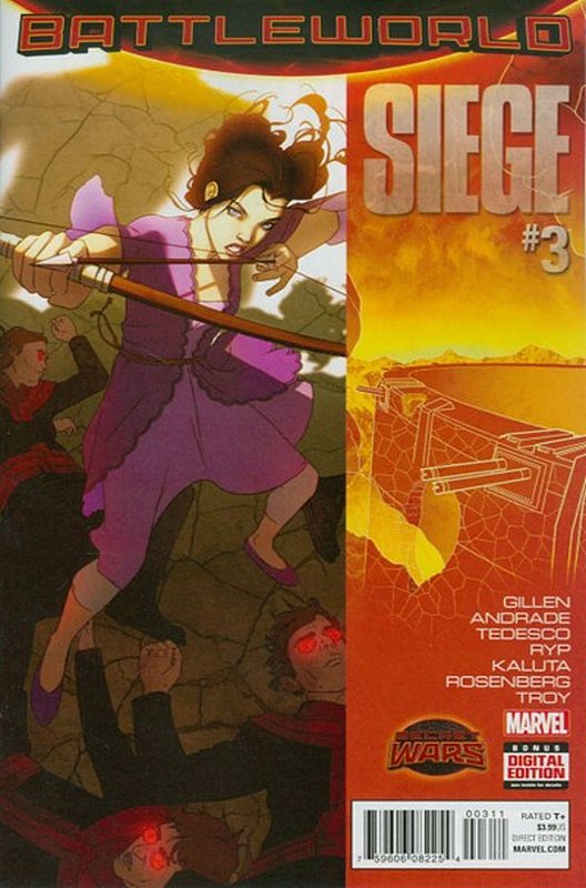 Cover of Siege (2015 Ltd) #3. One of 250,000 Vintage American Comics on sale from Krypton!