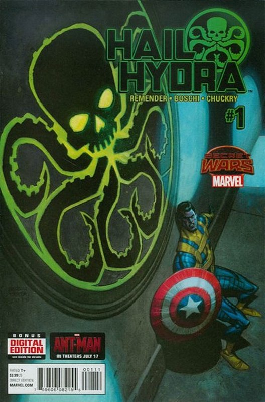 Cover of Hail Hydra (2015 Ltd) #1. One of 250,000 Vintage American Comics on sale from Krypton!