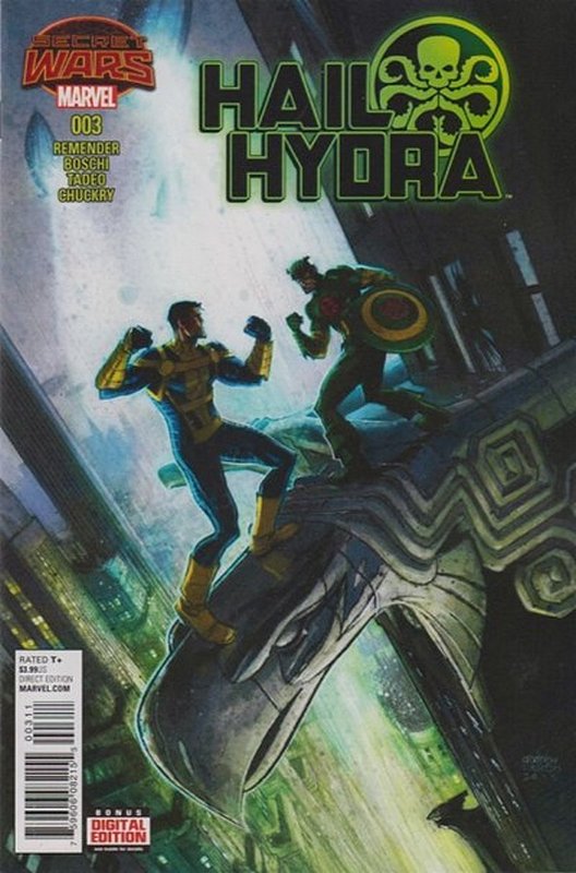 Cover of Hail Hydra (2015 Ltd) #3. One of 250,000 Vintage American Comics on sale from Krypton!