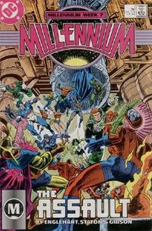 Cover of Millennium (1988 Ltd) #7. One of 250,000 Vintage American Comics on sale from Krypton!