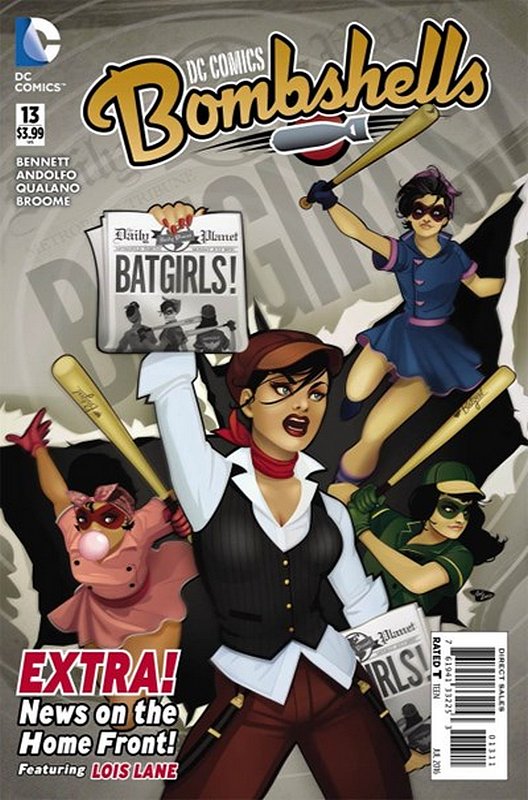 Cover of DC Comics: Bombshells (Vol 1) #13. One of 250,000 Vintage American Comics on sale from Krypton!
