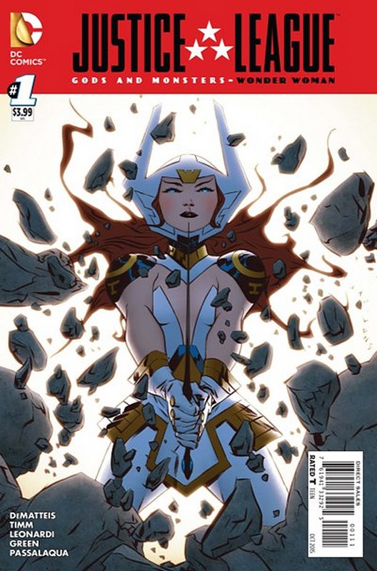 Cover of JLA: Gods & Monsters- Wonder Woman (2015 One Shot) #1. One of 250,000 Vintage American Comics on sale from Krypton!
