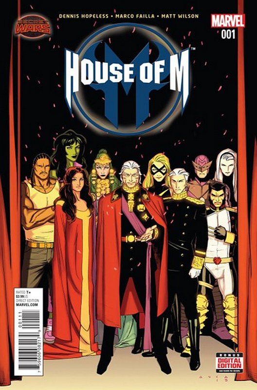 Cover of House of M (2015 Ltd) #1. One of 250,000 Vintage American Comics on sale from Krypton!