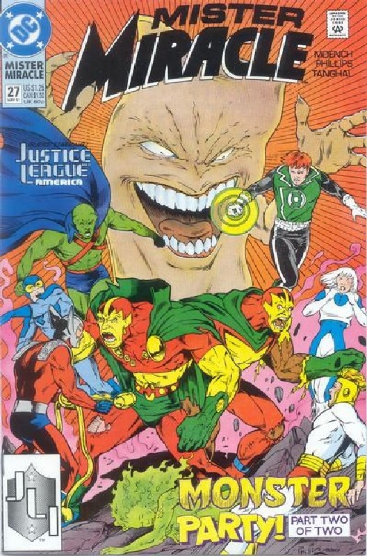 Cover of Mister Miracle (Vol 2) #27. One of 250,000 Vintage American Comics on sale from Krypton!